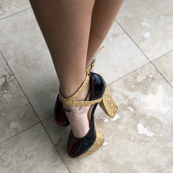 Platform strapy heel - Picture 6 of 7